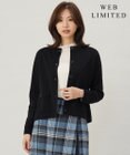 J.PRESS LADIES L 【WEB限定・洗える】WORSTED WOOL クルーネック カーディガン