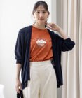 ANY SIS L 【接触冷感・UVケア・洗える】着流し カーディガン