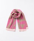 TRICOTE GEOMETRIC HERRINGBONE REBERSIBLE SCARF / キカヘリンボーンリバーマフラー