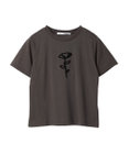 Green Parks ・ＲＡＹ　ＣＡＳＳＩＮ　フラワーサガラ刺繍Ｔシャツ