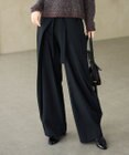 自由区 L 【SHIHOさん着用】フロントディテールラップワイド パンツ