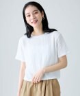 ANY L レースショート丈Tシャツ
