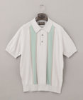 GOTAIRIKU ニットポロ_ストライプ