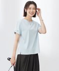 J.PRESS LADIES L 【WEB限定カラーあり・洗える】コットンスムース ハシゴレース カットソー