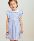 ANY KIDS コードレーン 裾刺繍 ワンピース