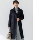 23区 L 【撥水加工】エアータンブラー TCギャバジン ロング トレンチコート
