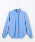 Feroux 【洗える】スタンドネックブラウス
