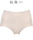 Wing ショーツ やさしい肌あたり ズレ上がりにくい しめつけにくい 【綿の贅沢 フラットショーツ】 はきこみ丈ふかめ 3Lまで対応 大きいサイズ EC3100 ウイング／ワコール