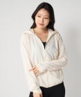 OP／FILA 【FILA】ラッシュガードフルジップ 軽量布帛パーカー