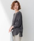 23区 【洗える/一部店舗限定】ストレッチジョーゼット シアー カットソー