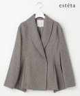 23区 L 【エステータ】シルクネップツイード ジャケット