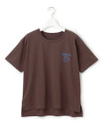 J.PRESS YORK STREET 【WOMEN】カフェロゴプリント Tシャツ