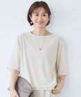 自由区 L 【17号サイズまで展開・カタログ掲載】ストレッチアムンゼン Tブラウス