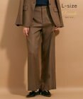 BEIGE， 【L-size】CAROLE / ワイドパンツ