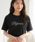Feroux 【洗える】Bijou刺繍Tシャツ