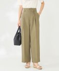 ANY SIS 【セットアップ対応】リネンライク ワイドパンツ