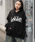 WEGO 【ユニセックス着用ITEM/SMLサイズ展開】グラフィックロゴプルパーカー
