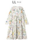 tsumori chisato SLEEP ツモリチサト ルームウエア ワンピース 長袖 綿100%(本体) ロング丈(ふくらはぎ付近) UNX533 /ワコール