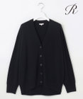 23区 【R(アール)】ウールカシミヤ Vネックカーディガン