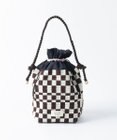 TRICOTE ピクセル巾着ポーチバッグ