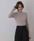GRACE CONTINENTAL ウールハイゲージニットトップ