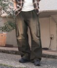 WEGO 【ユニセックス着用ITEM】デニムイージーカーゴパンツ