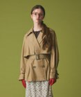 GRACE CONTINENTAL ケープショートトレンチコート