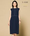 BEIGE， 【L-size・セットアップ対応】CINDY / クルーネックドレス