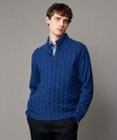 JOSEPH ABBOUD 【カシミヤ混/洗える】カシミヤブレンド ハイネック プルオーバー ニット