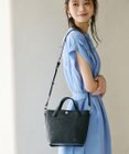 TOPKAPI 【Breath TOPKAPI】レザーハンドル ショルダー付き トート カゴバッグ