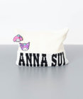 AURORA 【 ANNA SUI（アナ スイ）】マイメロディ&クロミ 刺しゅうブローチ付きネコ耳ニットワッチ