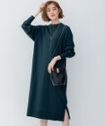 23区 【洗える】ヴィスコースストレッチ ストレート ニットワンピース