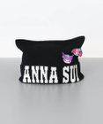 AURORA 【 ANNA SUI（アナ スイ）】マイメロディ&クロミ 刺しゅうブローチ付きネコ耳ニットワッチ