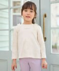 ANY KIDS チュールフリル 長袖Tシャツ