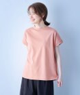 ANY 【UVケア/接触冷感】モックネックフレンチスリーブＴシャツ