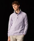 JOSEPH ABBOUD 【カシミヤ混/洗える】カシミヤブレンド ハイネック プルオーバー ニット