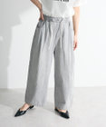 Green Parks ライトデニムワイドパンツ