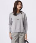 J.PRESS LADIES 【洗える】GIMA COTTON プルオーバー ニット