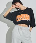 WEGO 【ユニセックス着用ITEM/ネックレス付き】アクセ付きグラフィックT（S）