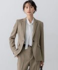 23区 S 【洗える】ウールライクカルゼ テーラード ジャケット