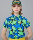 FILA GOLF／marie claire 【Loudmouth】柄ポロシャツ