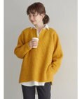 AMERICAN HOLIC ミックスヤーンカフタンニットプルオーバー