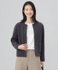 J.PRESS LADIES 【洗える】BOUCLE ニット アウター
