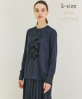 BEIGE， 【WEB限定・S-size】MAKALU / フリルブラウス