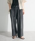 Green Parks ライトデニムワイドパンツ