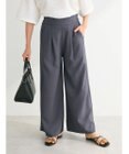 Green Parks ・ＥＬＥＮＣＡＲＥ　ＤＵＥ　リネンライクワイドパンツ