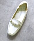 nouvelleRobe Oū 【本革・高反発】Pearl loafers スクエアトゥパルビットローファー