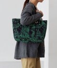 TOPKAPI 【TREASURE TOPKAPI】ジャガード生地 総柄 A4 トートバッグ