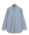 J.PRESS MEN 【KING SIZE】【KANEMASA JERSEY】ストライプボタンダウン シャツ