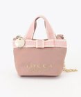 TOCCA 【新色に大人なベージュカラーが追加！】BICOLOR RIBBON MINI CHARM ミニチャームポーチ